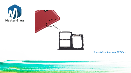 [BSSXA01C] Bandeja de Sim Samsung A01 Core