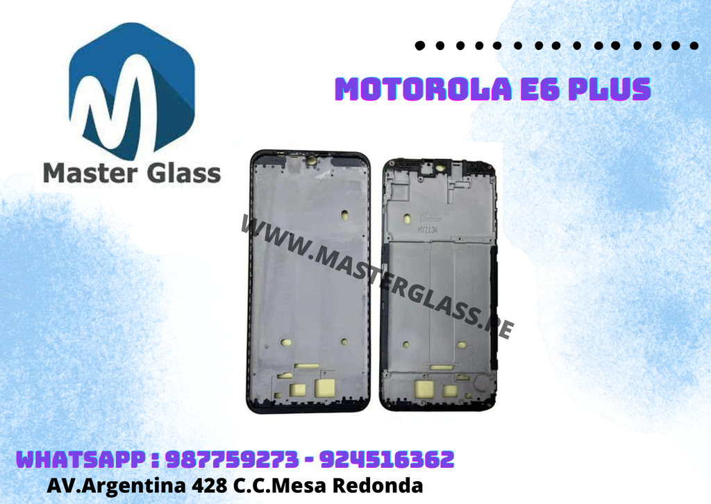 [BSMTE6P] Marco Base Frame Motorola E6 Plus