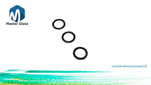 Lente de Cámara Samsung A32 (3 grandes 2 chicos)