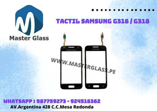 Tactil Samsung G316 / G318