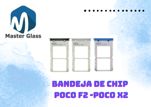 Bandeja de sim Xiaomi Poco X2 / Poco F2