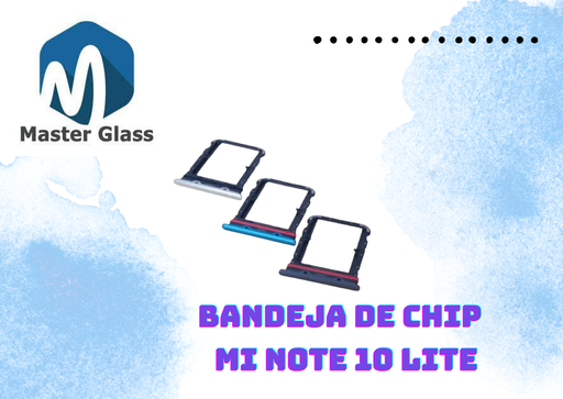 Bandeja de sim Xiaomi Mi Note 10 Lite