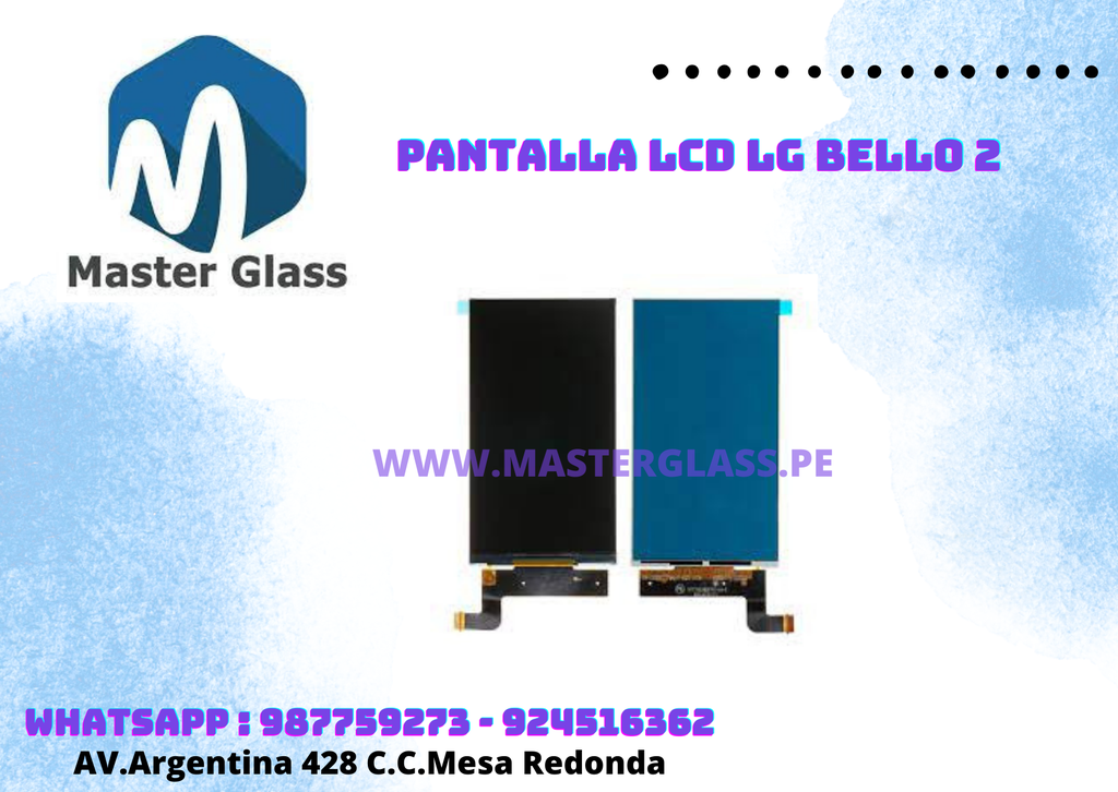 Pantalla LCD LG Bello 2