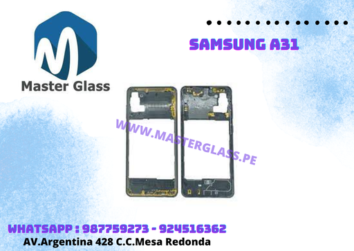 Marco Central Samsung A31( sin antena )