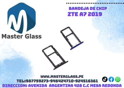 Bandeja de Sim ZTE A7 2019 / V Smart