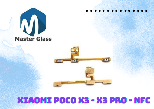 Flex de Power y volumen Xiaomi Poco X3 / X3 Pro / X3 NFC