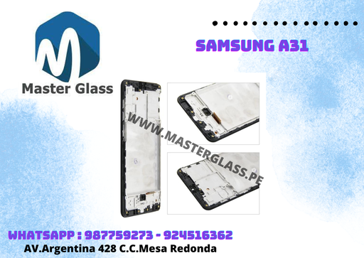Marco Base Frame LCD Samsung A31