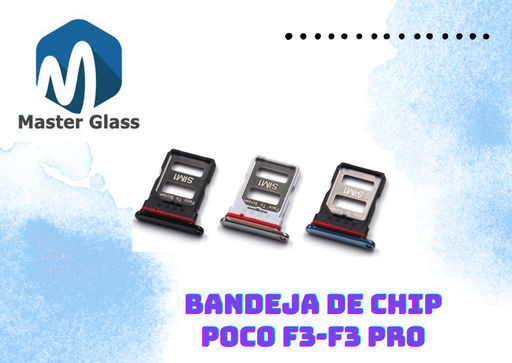 Bandeja de sim Xiaomi Poco F3 / Poco F3 Pro