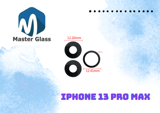 Lente de Cámara Iphone 13 Pro Max (X3)