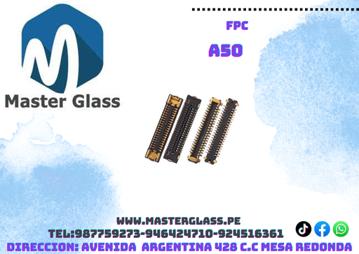 Conector de Placa FPC Samsung A50