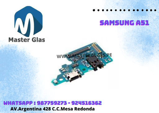 Placa de caga Original de maquina Samsung A51