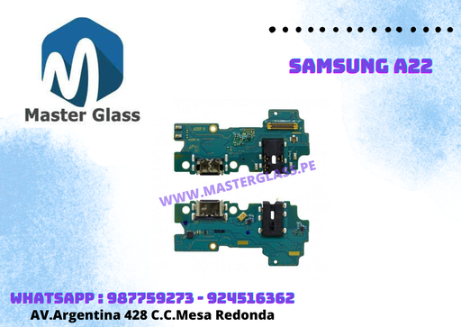 Placa de caga Original de maquina Samsung A22 4g