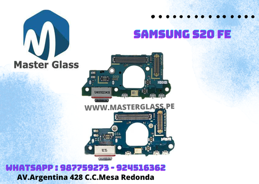 Placa de caga Original de maquina Samsung S20Fe