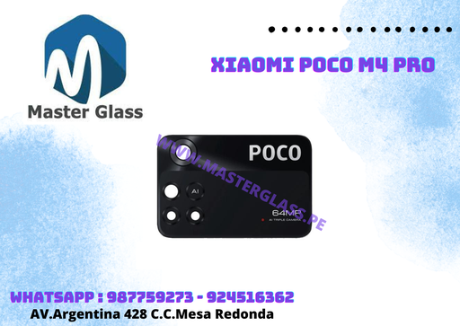 Lente de Cámara Xiaomi Poco M4 Pro