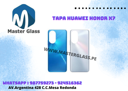 Tapa para Huawei Honor X7