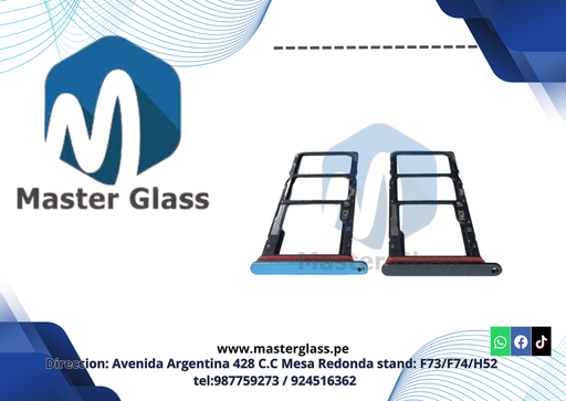 Bandeja de Sim para Motorola G22