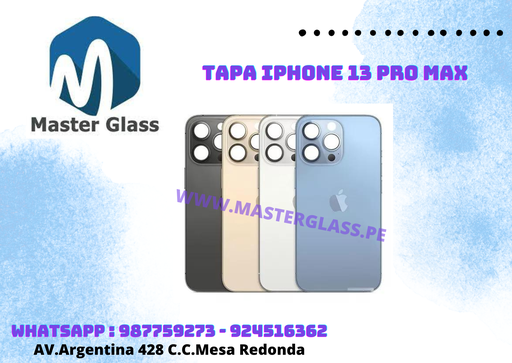 Tapa Iphone 13 Pro Max