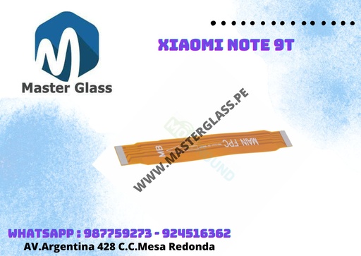 Flex de conexion Xiaomi Note 9T / Note 9 5G