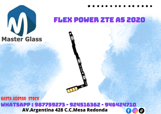 Flex Power y Volumen ZTE A5 2020
