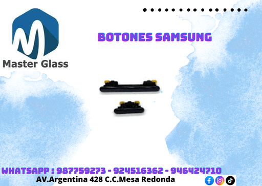 Boton de volumen y encendido para Samsung A33