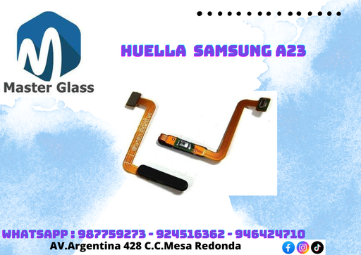 Huella Samsung A23