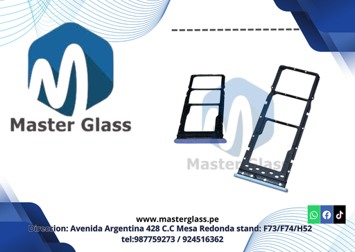 Bandeja de Sim para Motorola G23/G13