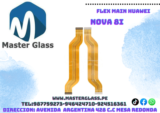 Flex de Conexión Huawei Nova 8i