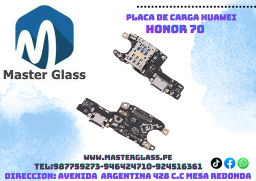 Placa de carga Huawei Honor 70 copy