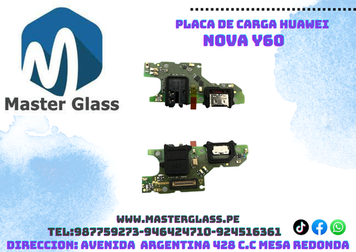 Placa de carga Huawei Nova Y60
