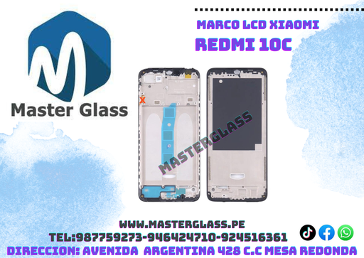 Base Frame LCD Xiaomi Redmi 10C