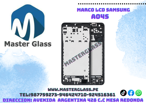 Marco Base Frame LCD Samsung A04S