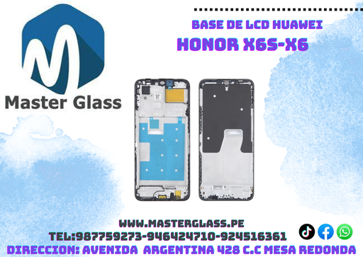 Marco Base Frame LCD Huawei Honor X6S / X6