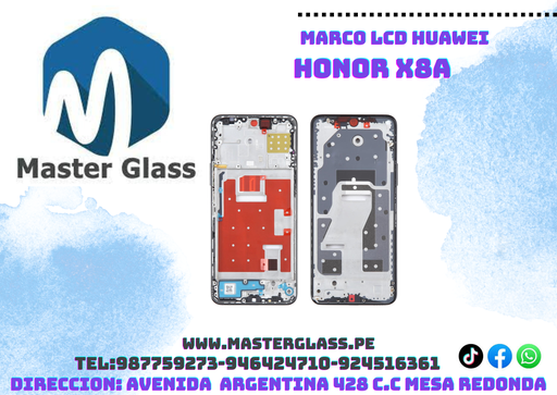 Marco Base Frame LCD Huawei Honor X8A