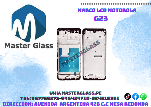 Base Frame LCD Motorola G23