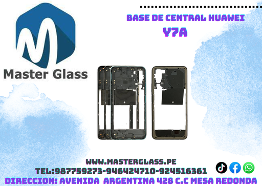 Marco Base Frame Central Huawei Y7A / Psmart 2021