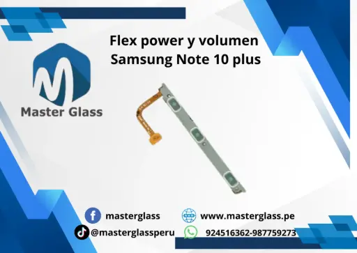 Flex power y volumen Samsung Note 10 plus (ST)