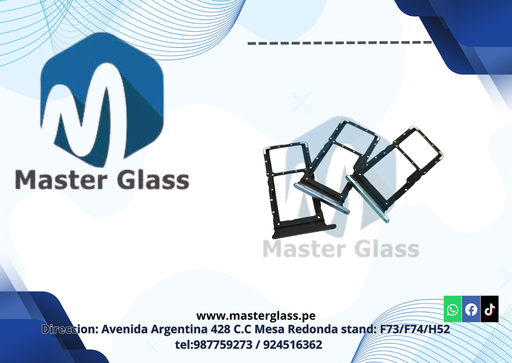 Bandeja de Sim para Huawei Honor X6A