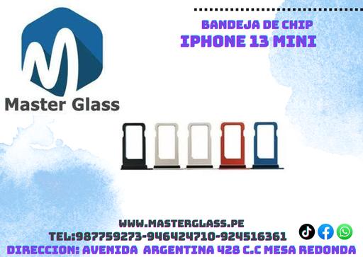 Bandeja de Sim Apple Iphone 13 mini