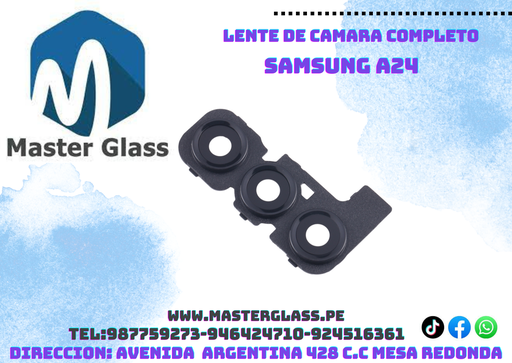 Lente de camara con base Samsung A24