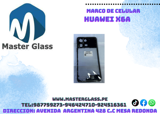 Marco Central Huawei Honor X6A