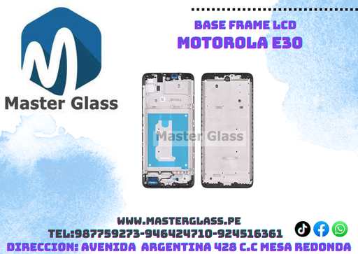 Base Frame LCD Motorola E30