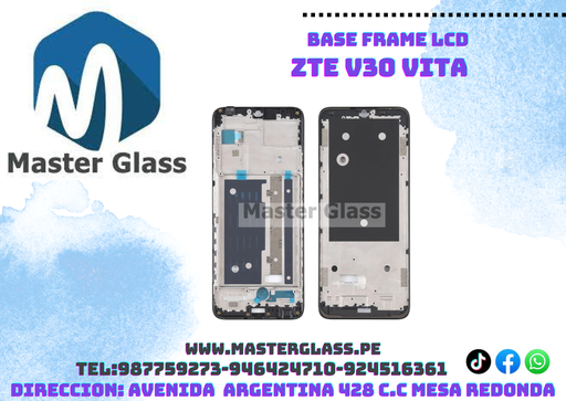 Base Frame LCD ZTE V30 Vita