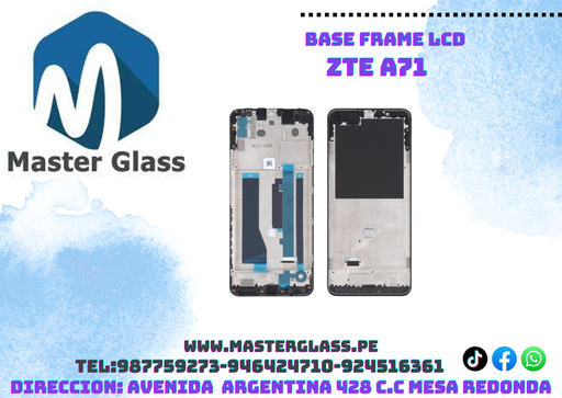 Base Frame LCD ZTE A71