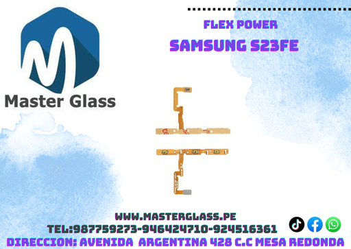 Flex de Power y volumen Samsung S23FE