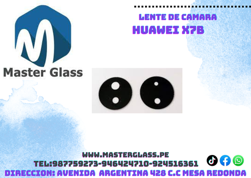 Lente de camara Huawei Honor X7B (X2)