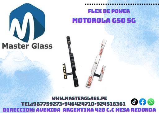Flex de Power Motorola G50 5G