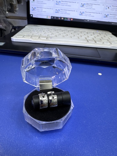 X-Arete Xuping aro plateado