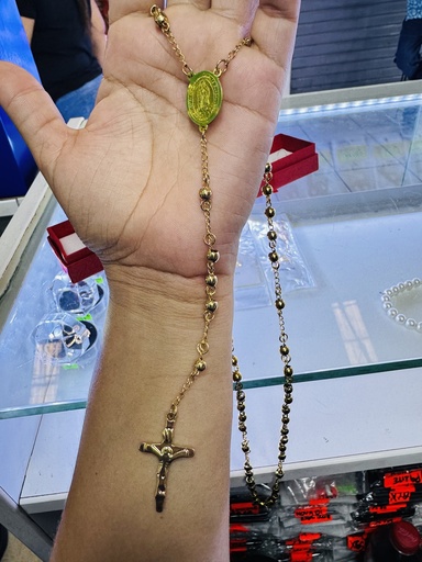 ROSARIO DE ACERO ANTIALERGICO