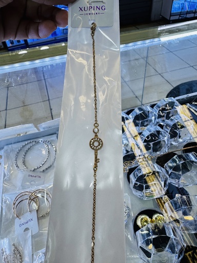 X-PULCERA XUPING JEWELRY LLAVE BAÑO EN ORO