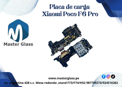 Placa de Carga Xiaomi Poco F6 Pro